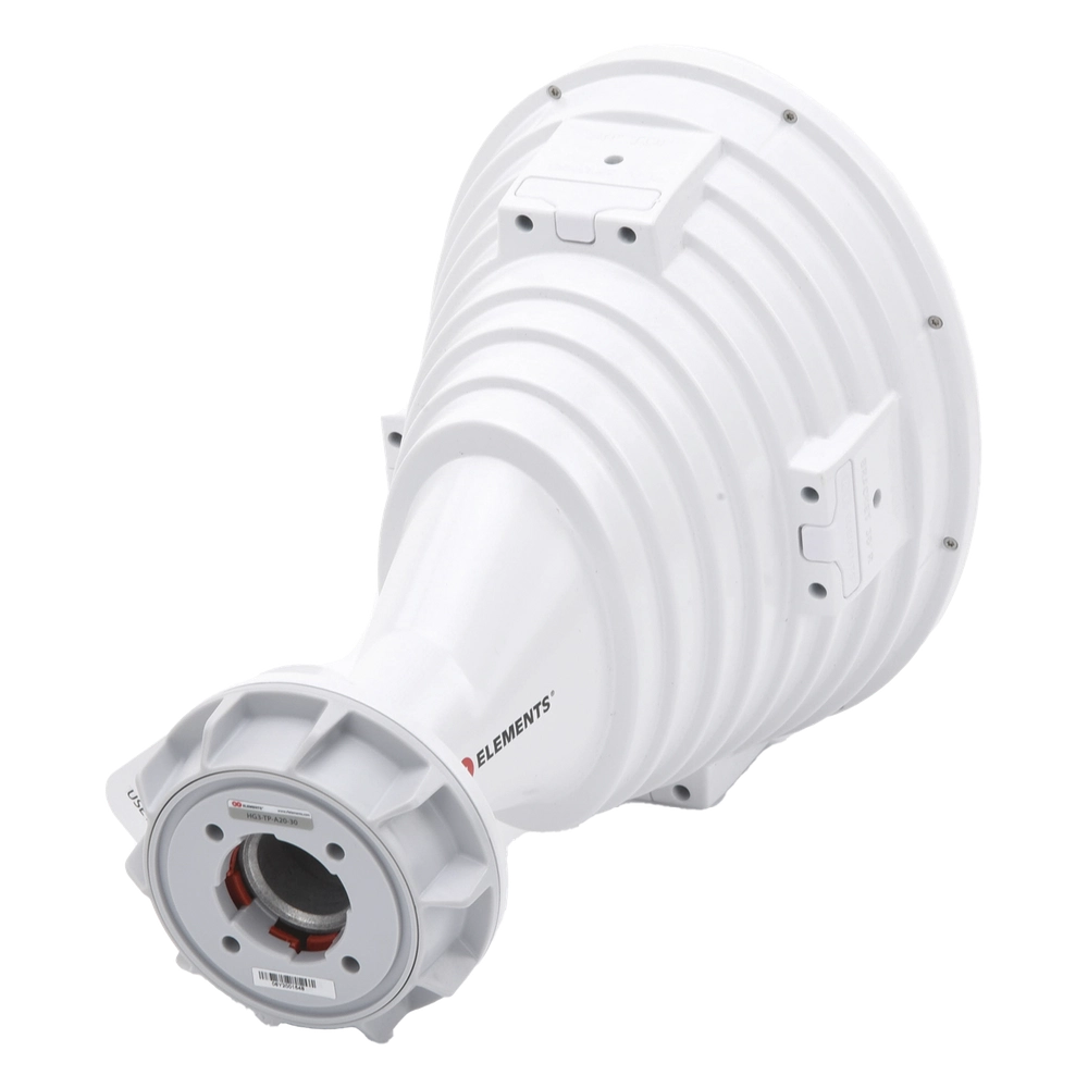Antena asimétrica de 30° (30°H 20°V) 20.5 dBi tipo cuerno 5180-6000 MHz altamente eficiente, sin cables, sin perdidas, sin lóbulos listas para TwistPort - Imagen 4