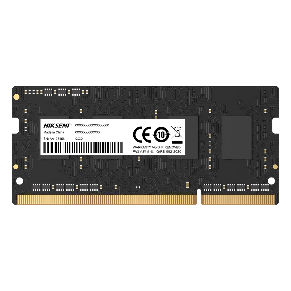 Memoria RAM DDR4 SODIMM 8 GB / 3200 MHz / CL19 / Para Laptop o NAS / HIKSEMI by HIKVISION