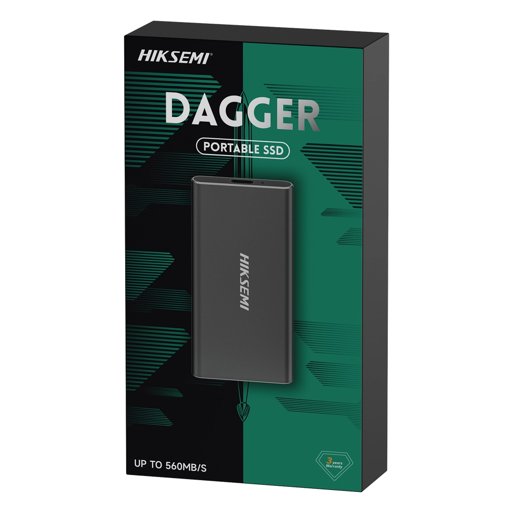 SSD Portátil HIKSEMI DAGA T200N / 128 GB / USB 3.2 Tipo C / Lectura 560 MB/s / Escritura 510 MB/s / Aleación de Aluminio / 38 g - Imagen 4