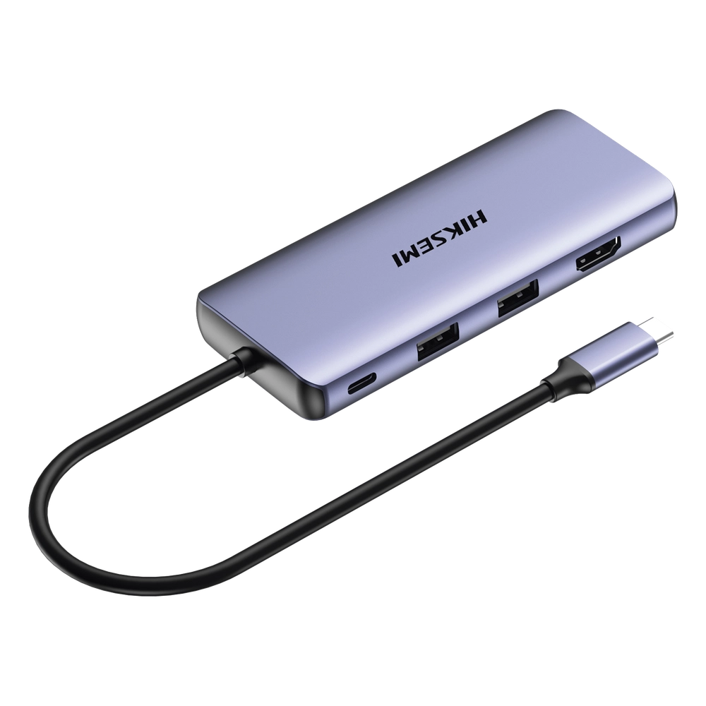 Hub USB-C 11 en 1 / HDMI 4K + VGA / 2x USB 3.0 + 2x USB 2.0 / SD + Micro SD / RJ45 Gigabit / PD 100W / Audio / Aleación de Aluminio - Imagen 2