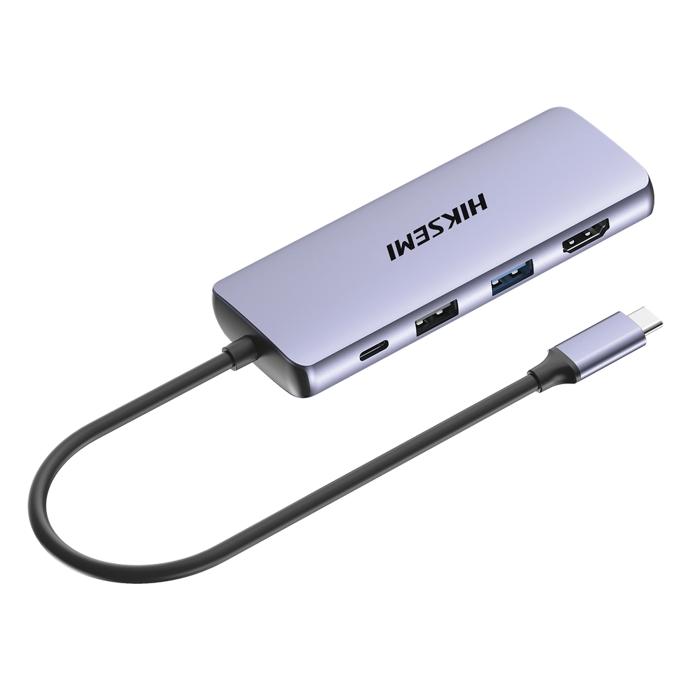 Hub USB-C 8 en 1 / HDMI 4K / 3x USB 3.0 + 1x USB 2.0 / SD + Micro SD / PD 100W / Aleación de Aluminio - Imagen 2