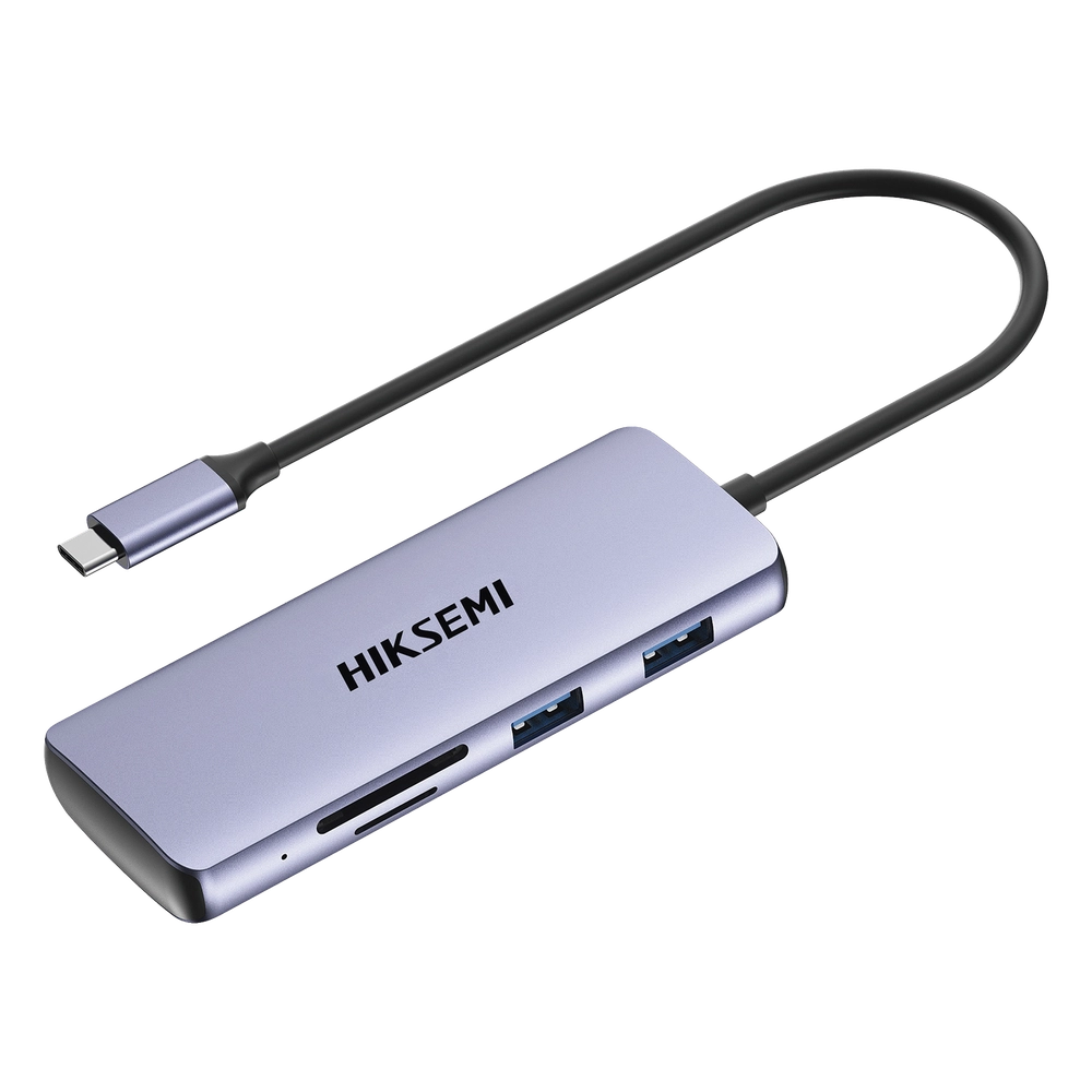 Hub USB-C 8 en 1 / HDMI 4K / 3x USB 3.0 + 1x USB 2.0 / SD + Micro SD / PD 100W / Aleación de Aluminio - Imagen 3