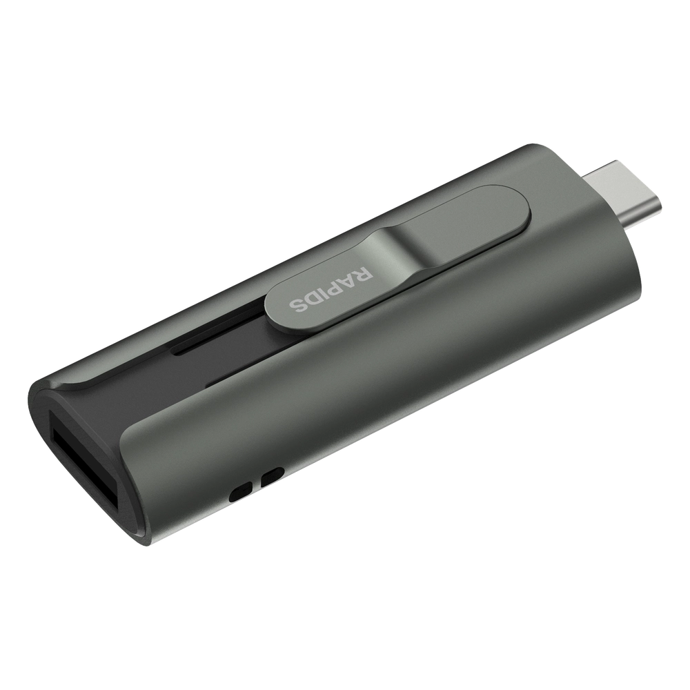 Memoria USB Dual impulsado por SSD Core / 256 GB / USB-C y USB-A / 1000 MB/s de Escritura - Imagen 5