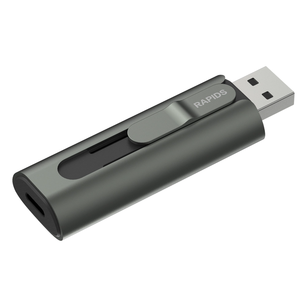Memoria USB Dual impulsado por SSD Core / 256 GB / USB-C y USB-A / 1000 MB/s de Escritura - Imagen 6