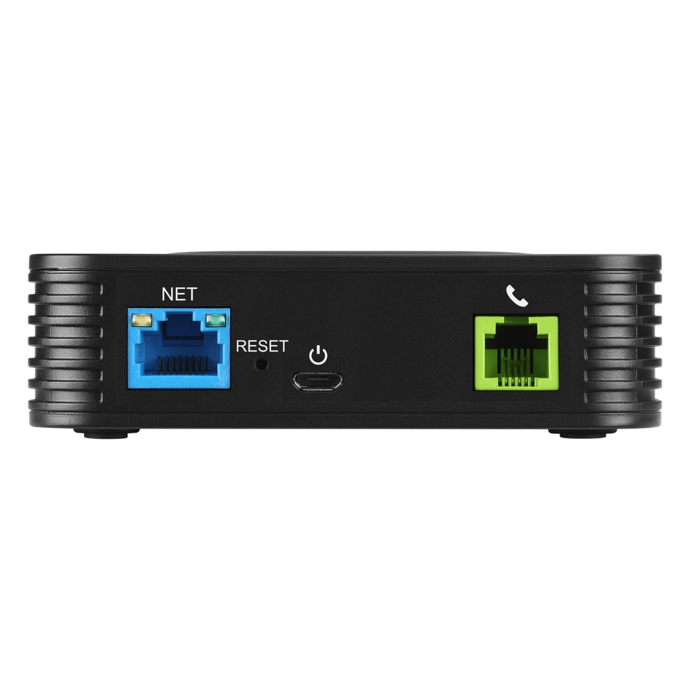 Adaptador de Teléfono Analógico HT801 V2 / 1 Puerto FXS (Conectar Teléfono Análogo) / VoIP Avanzado / Seguridad TLS y SRTP / Soporte Fax T.38 / Compatibilidad con Serie UCM / - Imagen 3