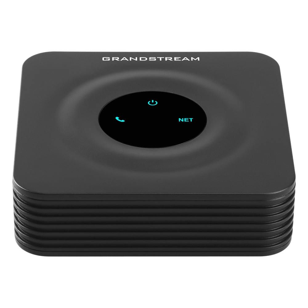 Adaptador de Teléfono Analógico HT801 V2 / 1 Puerto FXS (Conectar Teléfono Análogo) / VoIP Avanzado / Seguridad TLS y SRTP / Soporte Fax T.38 / Compatibilidad con Serie UCM /