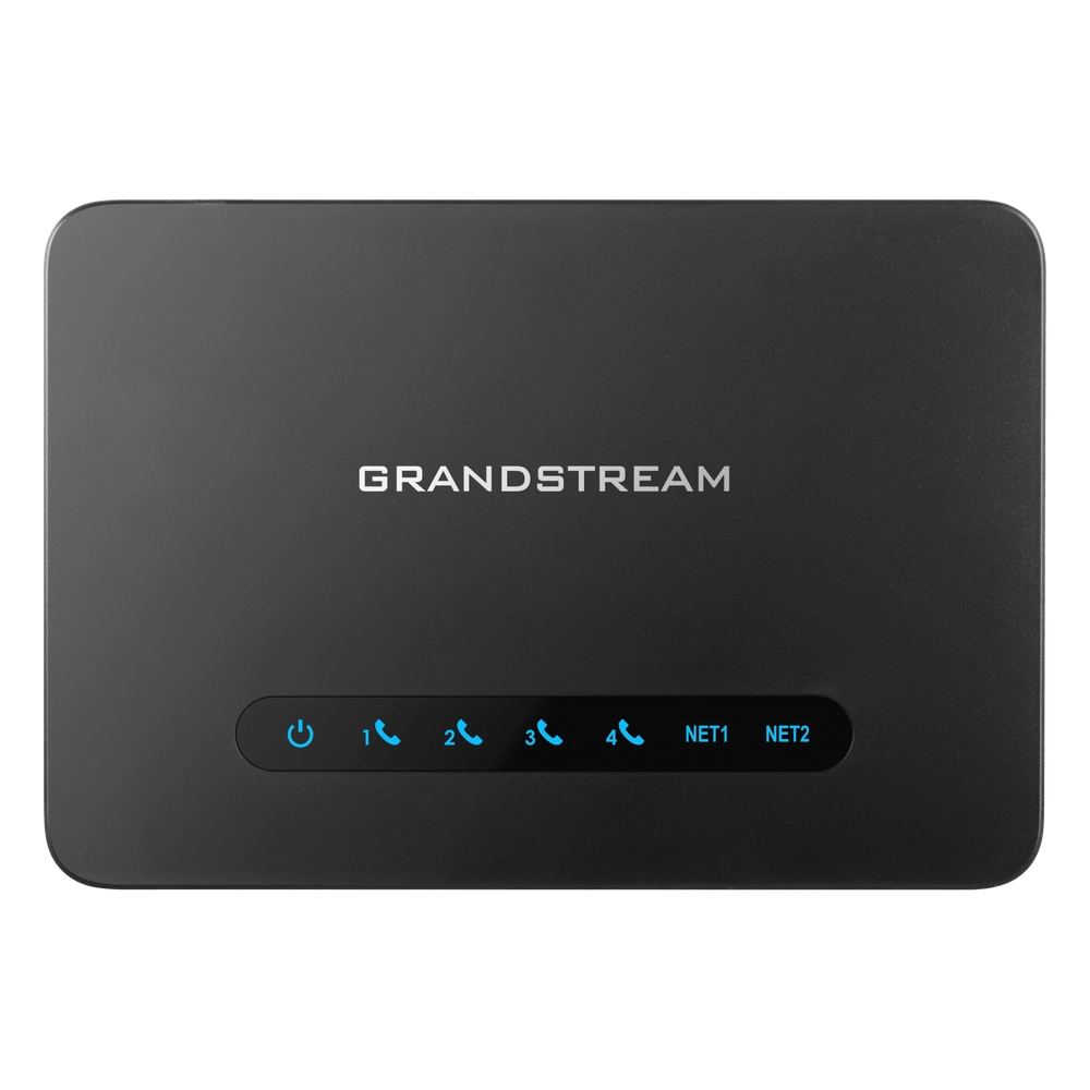 Gateway VoIP con Router NAT / 4 Puertos FXS (Conectar Teléfono Análogo) / Router NAT Gigabit Integrado / Cifrado AES Reforzado / Aprovisionamiento Automático / Soporta SIP y Fax T.38