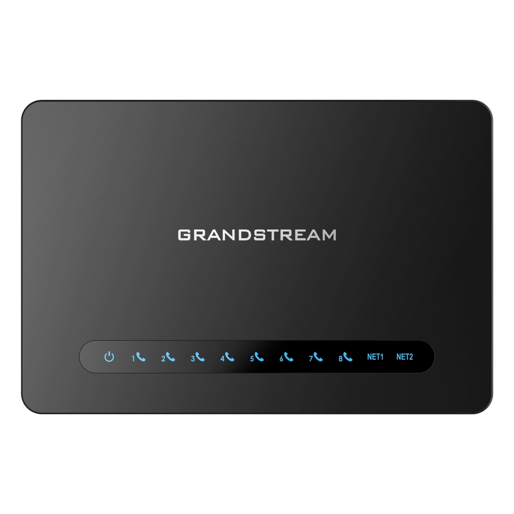 Gateway 8 Puertos FXS (Conectar Teléfono Análogo) con Router NAT Gigabit / 2 Perfiles SIP / Cifrado AES / Conferencia de Voz 3 Participantes / Calidad de Voz HD / Fax T.38 / 2 Puertos Gigabit / Aprovisionamiento Automatizado TR069