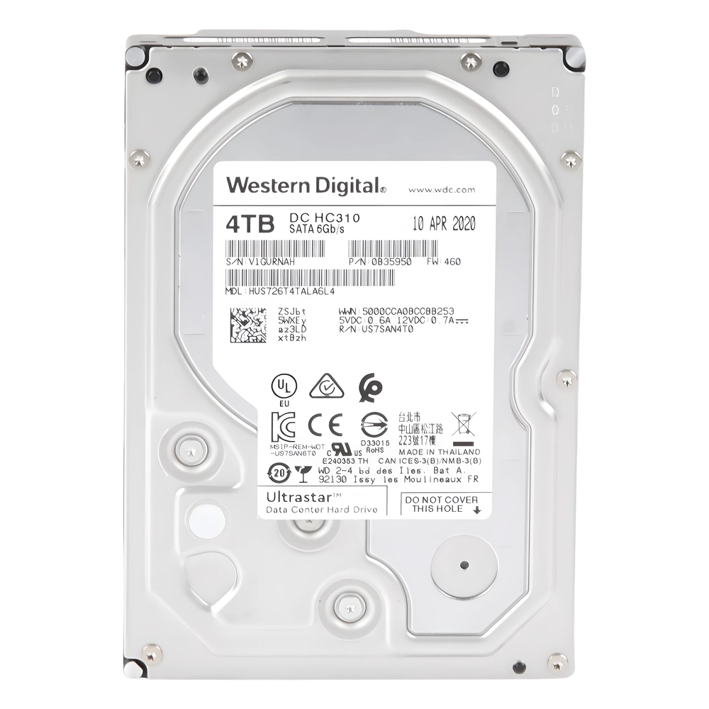 Disco Duro Enterprise 4 TB / Wester Digital (WD) / Serie Ultrastar / Recomendado para Data Center y NVRs de Alta Capacidad / Alto Performace - Imagen 4