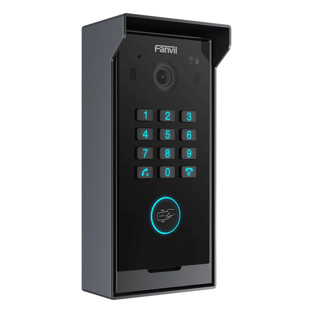 Videoportero Slim IP SIP con Cámara HD, IP IP65, Teclado Numérico y Relé, Apertura por BLE, Tarjeta, Remoto, Protocolo ONVIF, Compatible con App Fanvil Link - Imagen 3