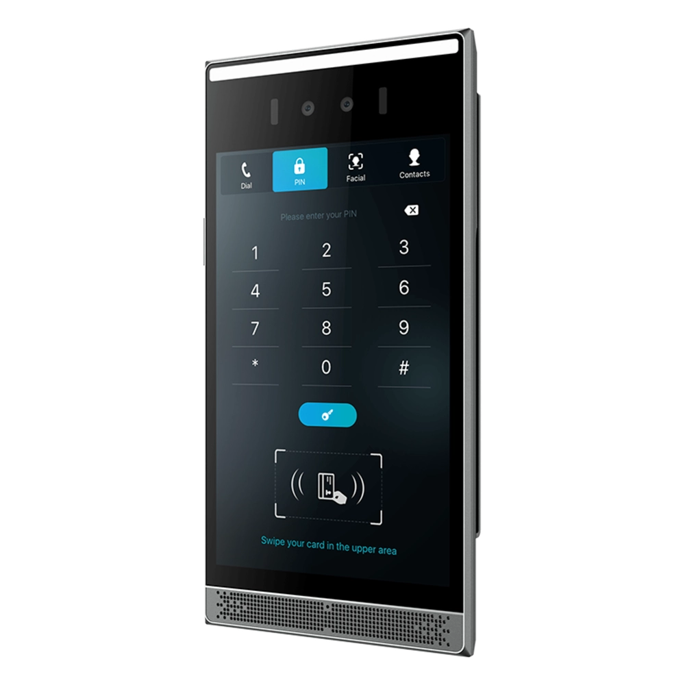 Videoportero SIP con Reconocimiento Facial / Pantalla Táctil IPS 8" / Cámara 2MP Lente Dual / BLE + Wiegand / Anti-Suplantación / IP66 IK07 / PoE - Imagen 3