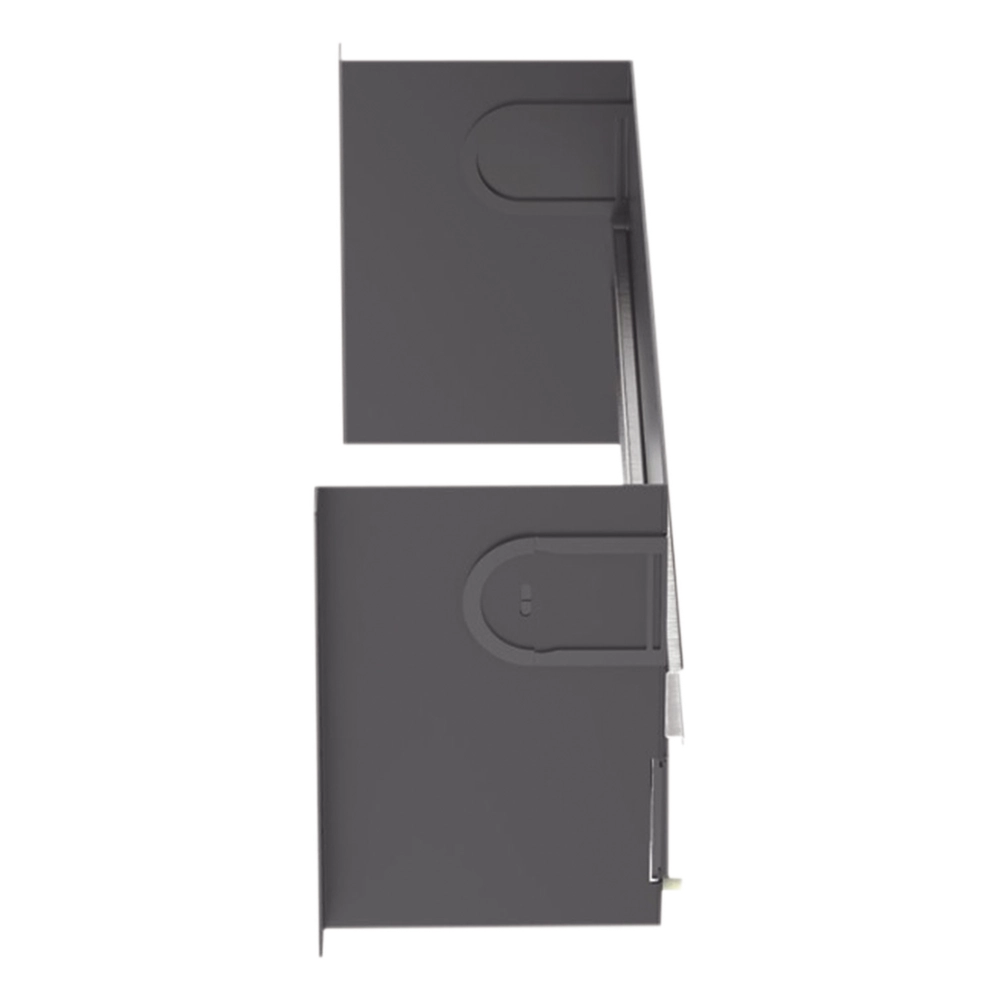 Soporte Industrial Para Instalar Equipos de Montaje en Riel DIN, Para Racks o Gabinetes Estándar de 19in, de 4UR, Color Negro - Imagen 3