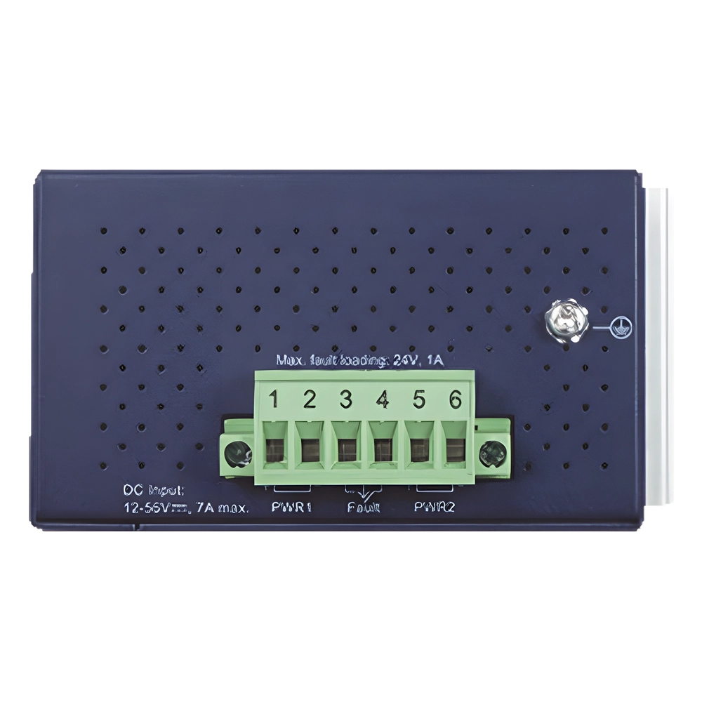 Switch PoE Industrial No Administrable de 4 Puertos PoE 10/100/1000T 802.3at, 2 Puertos SFP 10/1000X - Imagen 3