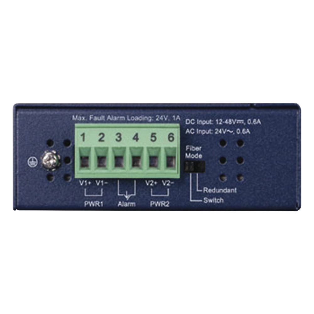 Convertidor de Medios Industrial de 1 Puerto Ethernet 10/100/1000 Base-T a 2 Puertos SFP 100/1000/2500 Base-X - Imagen 3