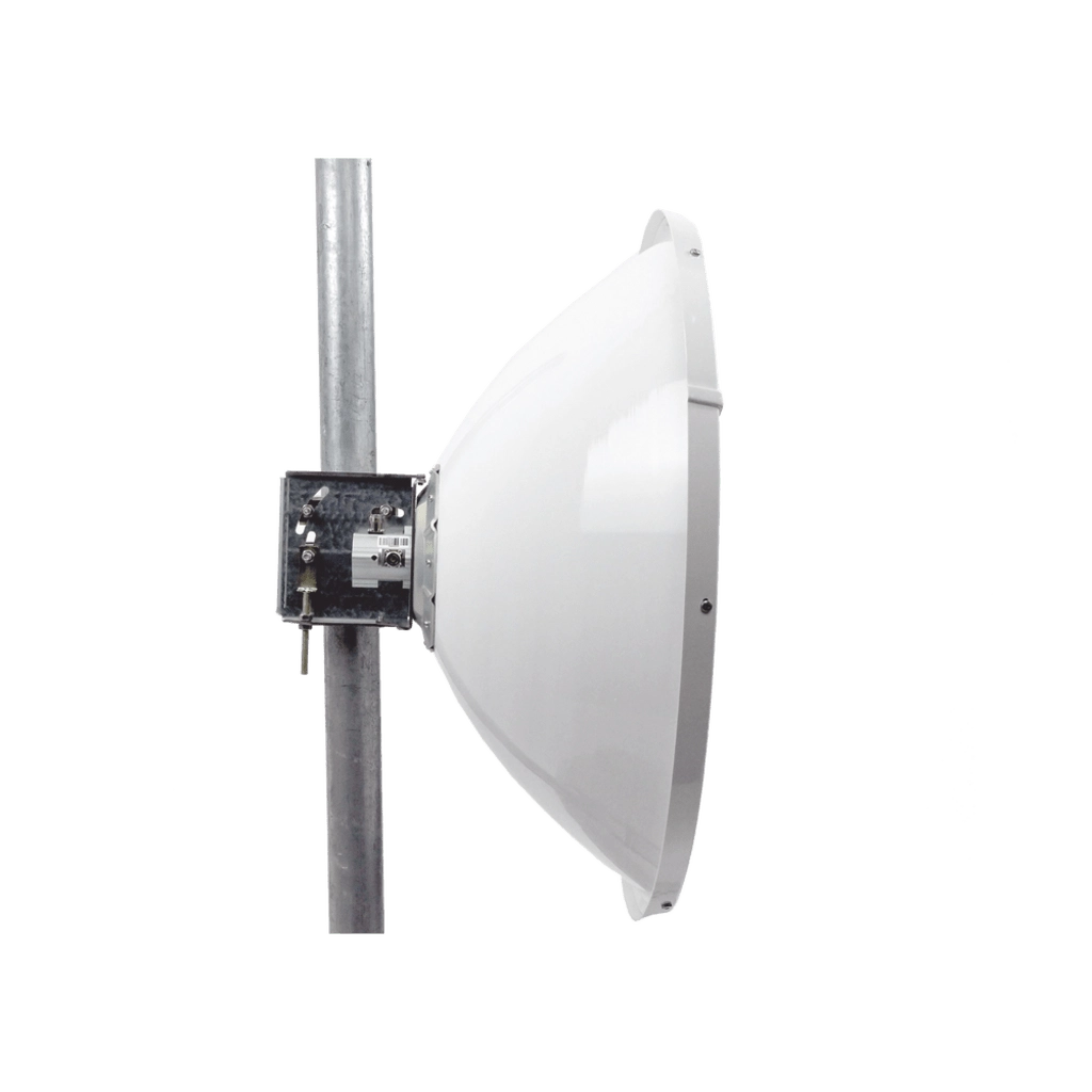 2 Antenas Direccionales de Alto Rendimiento/ Parábola profunda para mayor aislamiento al ruido / 29 ± 1 dBi / 4.9 - 6.4 GHz / Conectores N-Hembra / Fácil Montaje y Soporte de acero inoxidable / Radomo Incluido - Imagen 3