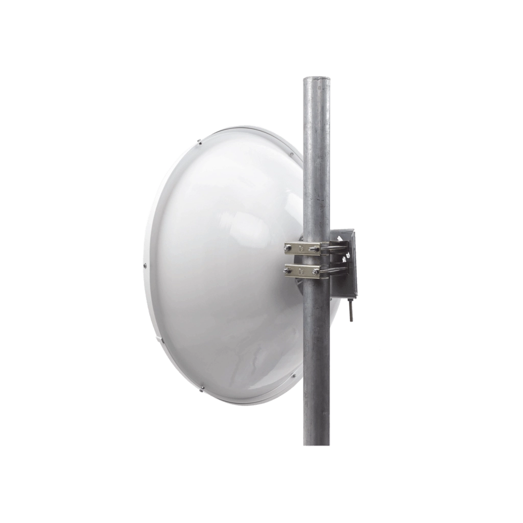 2 Antenas Direccionales de Alto Rendimiento/ Parábola profunda para mayor aislamiento al ruido / 29 ± 1 dBi / 4.9 - 6.4 GHz / Conectores N-Hembra / Fácil Montaje y Soporte de acero inoxidable / Radomo Incluido - Imagen 6