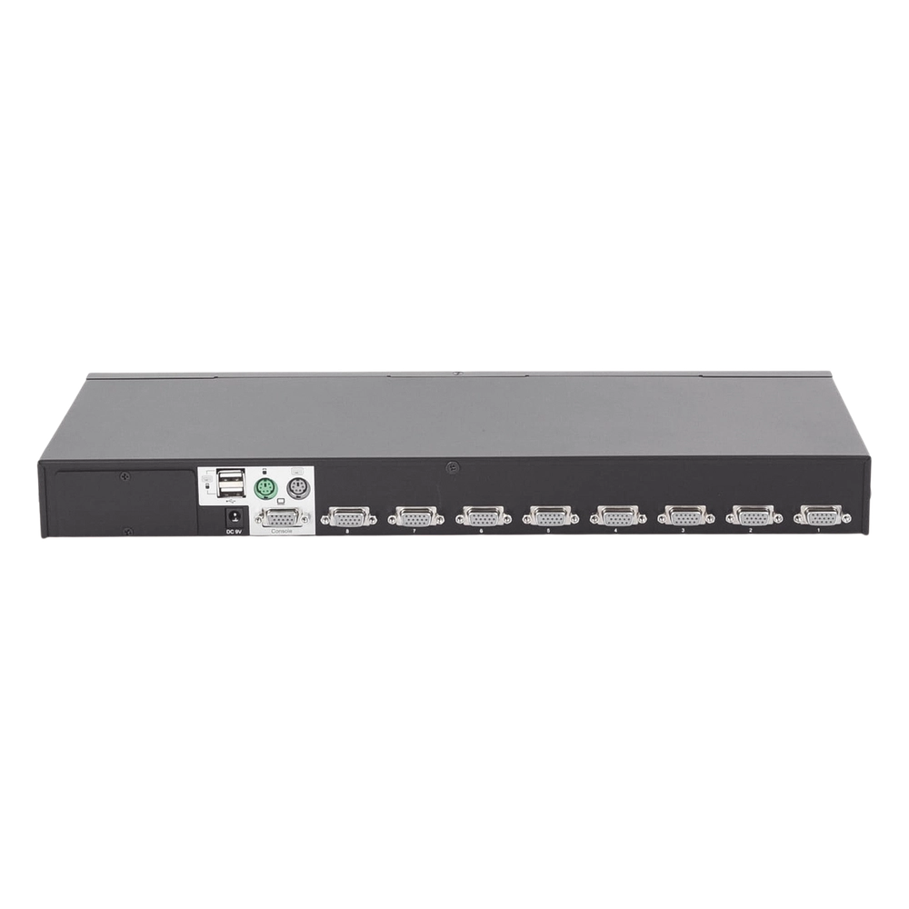 Switch Para Monitor KVM de 8 Puertos VGA, Permite el Acceso y Controla Hasta 8 Computadoras Desde Una Sola Consola (Teclado, Ratón y Monitor). - Imagen 2