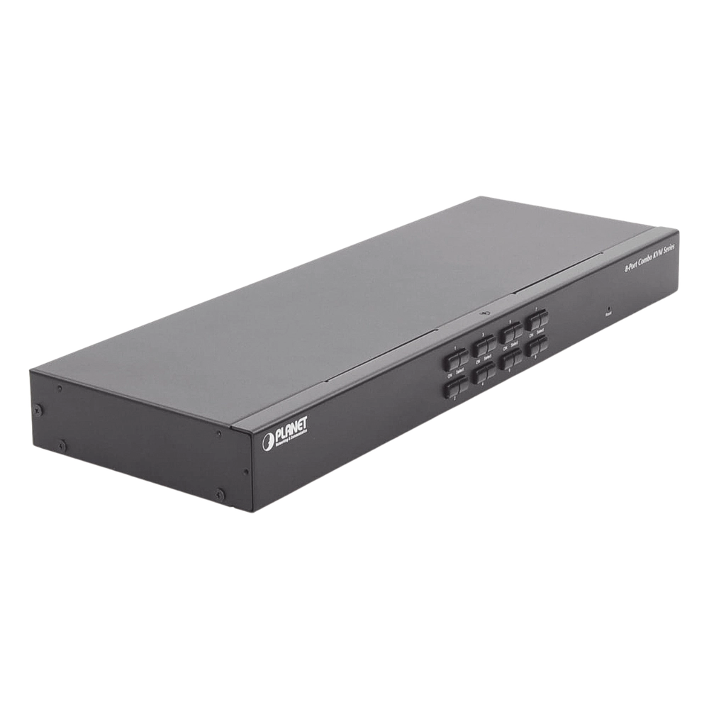 Switch Para Monitor KVM de 8 Puertos VGA, Permite el Acceso y Controla Hasta 8 Computadoras Desde Una Sola Consola (Teclado, Ratón y Monitor). - Imagen 3