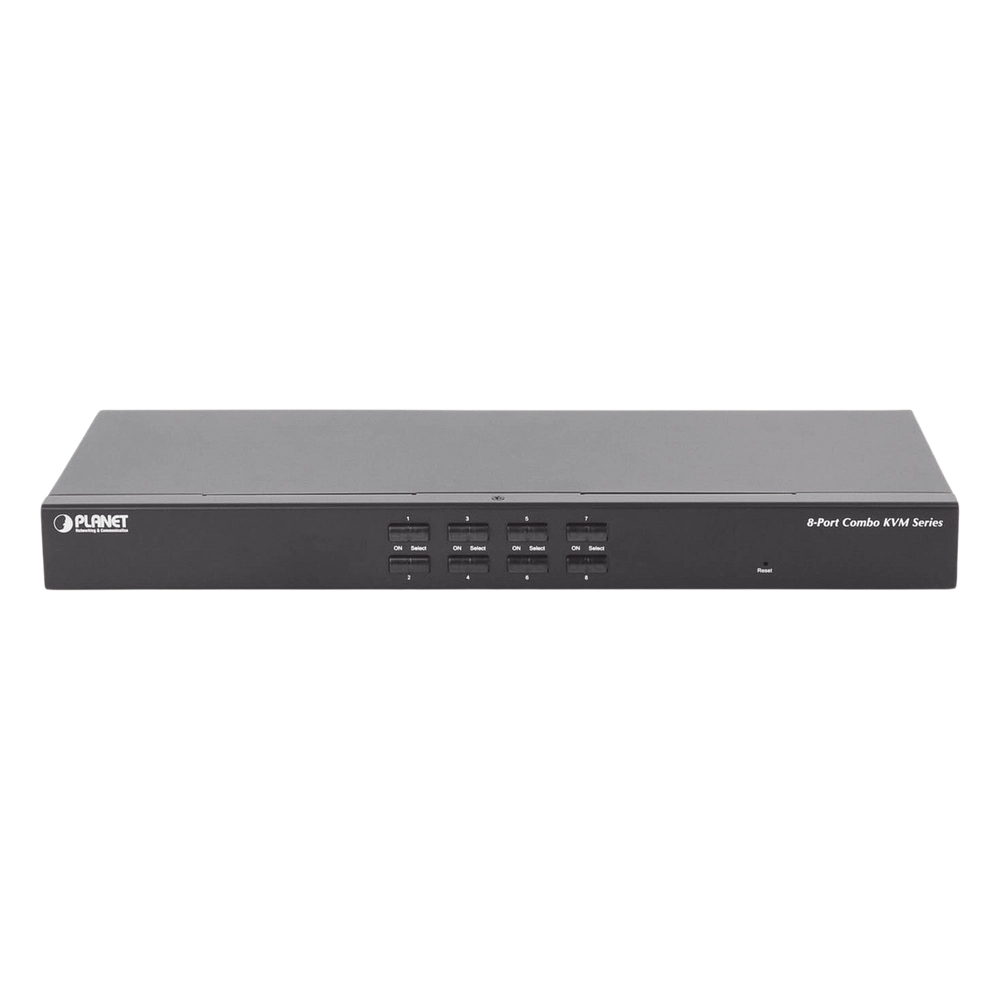 Switch Para Monitor KVM de 8 Puertos VGA, Permite el Acceso y Controla Hasta 8 Computadoras Desde Una Sola Consola (Teclado, Ratón y Monitor). - Imagen 4
