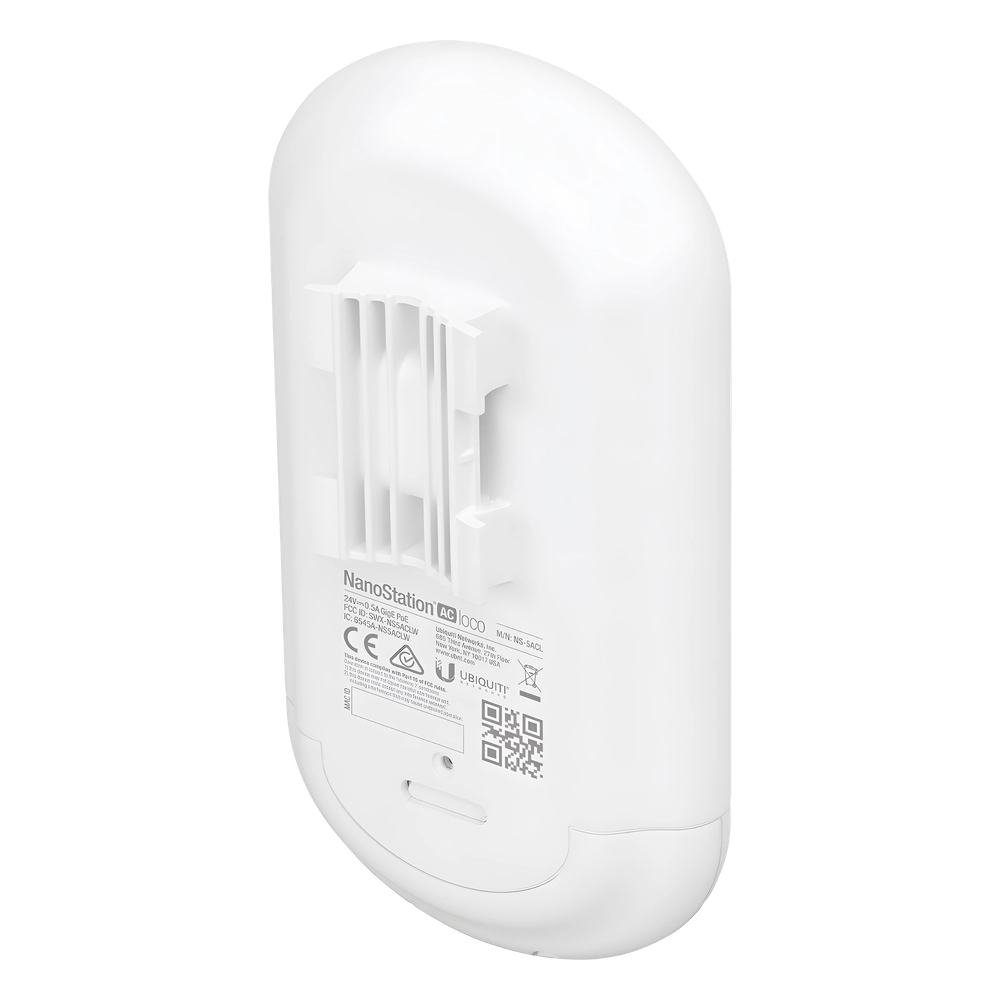 NanoStation airMAX Loco5AC CPE hasta 450 Mbps, 5 GHz (5150 - 5875 MHz), con antena integrada de 13 dBi, no incluye adaptador PoE - Imagen 3