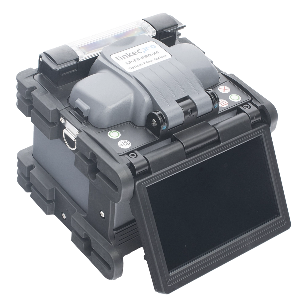 Fusionadora de Fibra Óptica Multimodo y Monomodo / Alineación por Núcleo / 6 Motores para Mejor Precisión en el Empalme / Capacitación Remota Gratuita - Imagen 4