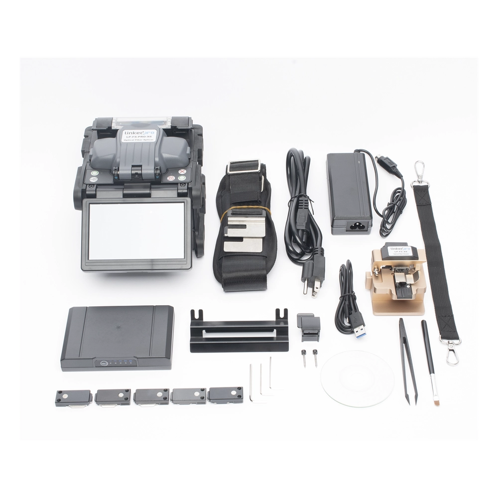 Fusionadora de Fibra Óptica Multimodo y Monomodo / Alineación por Núcleo / 6 Motores para Mejor Precisión en el Empalme / Capacitación Remota Gratuita - Imagen 7