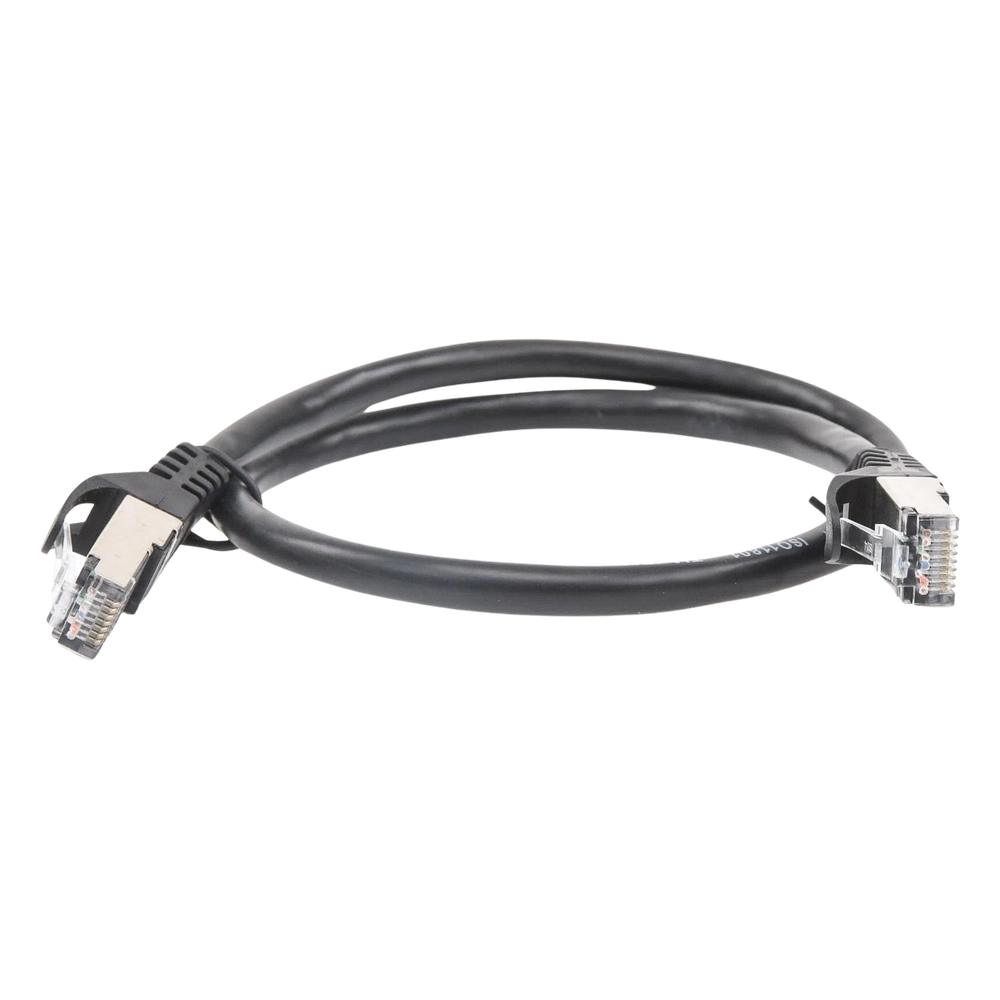 Cable de Parcheo FTP Cat6 - 0.5 Metros (1.64 Pies) - Negro - Imagen 3