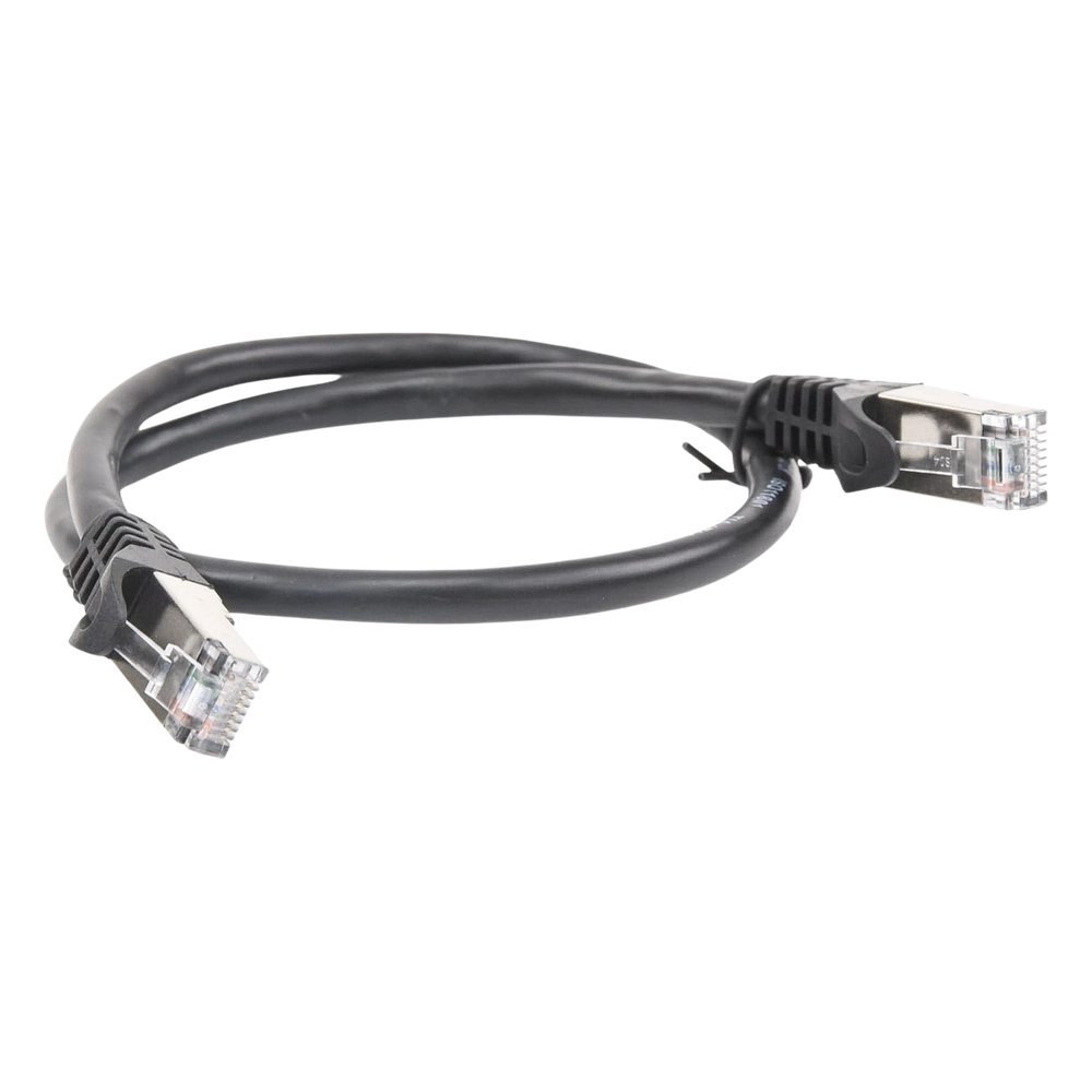 Cable de Parcheo FTP Cat6 - 0.5 Metros (1.64 Pies) - Negro - Imagen 4