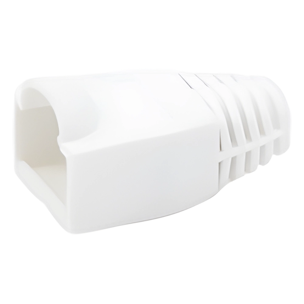 Bota Plástica para Protección de Plug RJ45, Color Blanco - Imagen 3