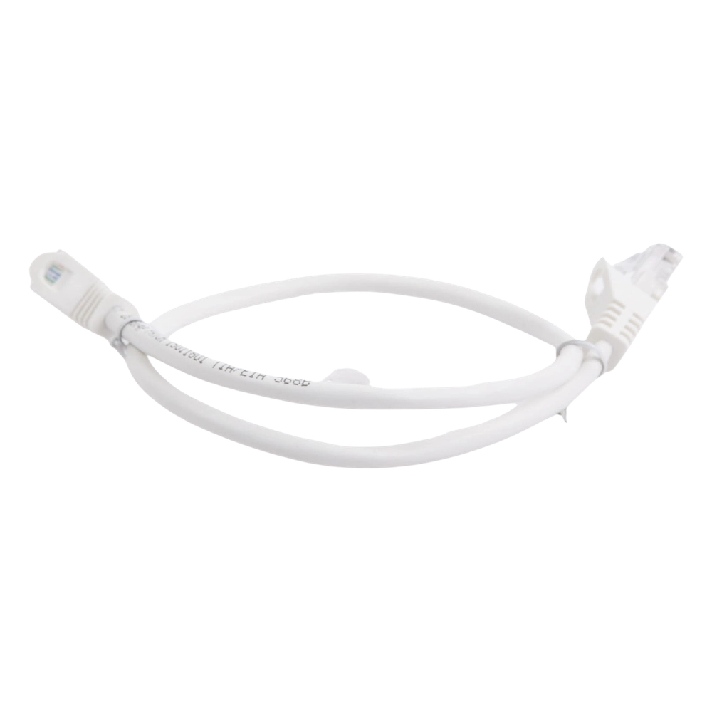 Cable de Parcheo UTP Cat5e - 0.5 Metros (1.64 Pies) - Blanco - Imagen 4