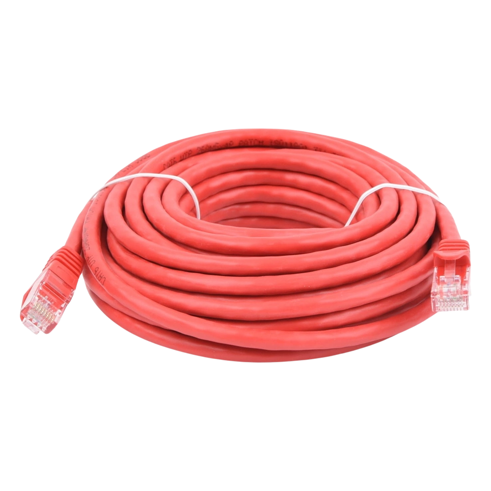 Cable de Parcheo UTP Cat6 - 7.0 Metros (22.97 Pies) - Rojo - Imagen 5