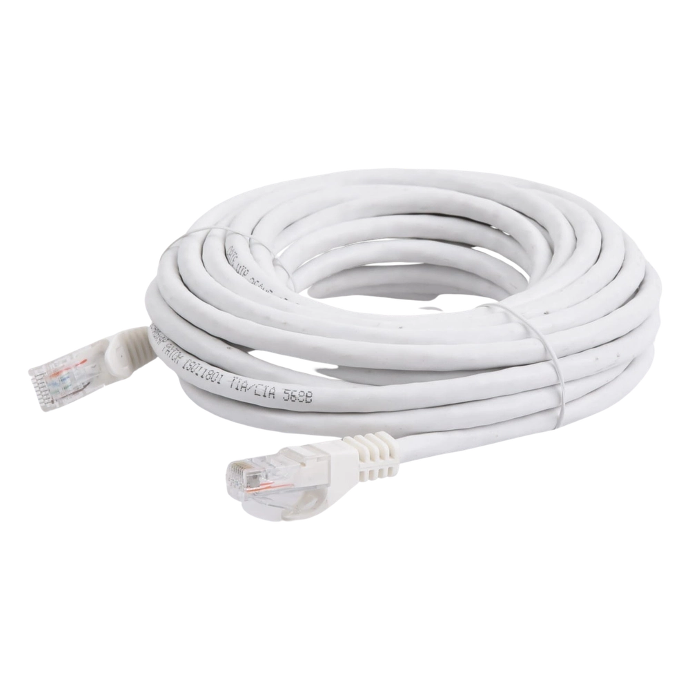 Cable de Parcheo UTP Cat6 - 7.0 Metros (22.97 Pies) - Blanco - Imagen 4