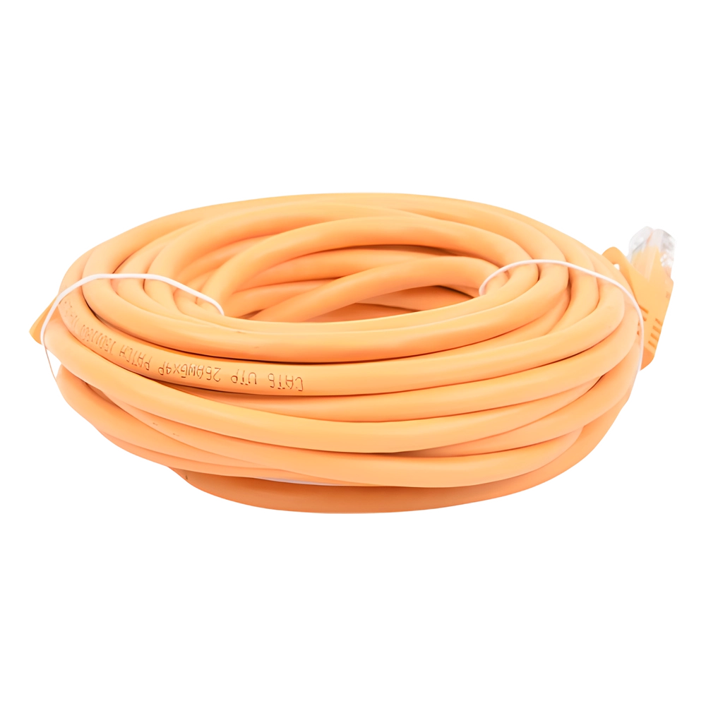 Cable de Parcheo UTP Cat6 - 7.0 Metros (22.97 Pies) - Amarillo - Imagen 3