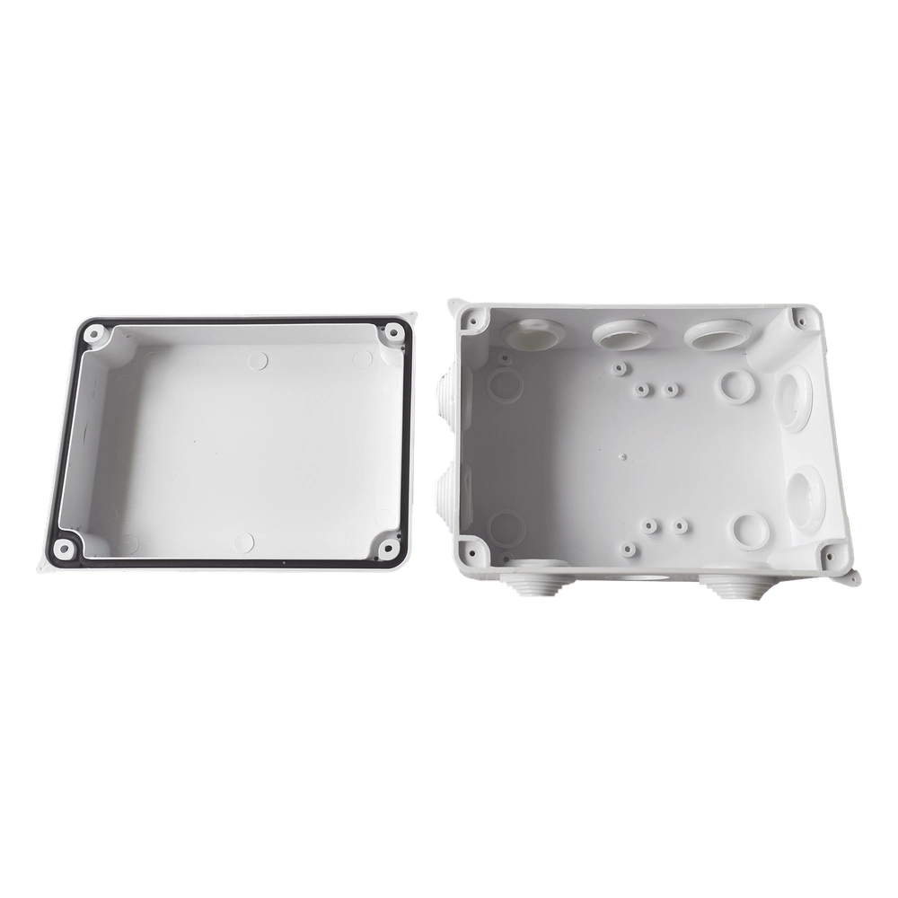 Caja de Derivación-Conexión para Exterior IP65 con 10 Entradas / 150 x 110 x 70 mm / Sellado Seguro con Empaque + 4 Tornillos / Resiste Agua, Polvo y Sol Directo - Imagen 4