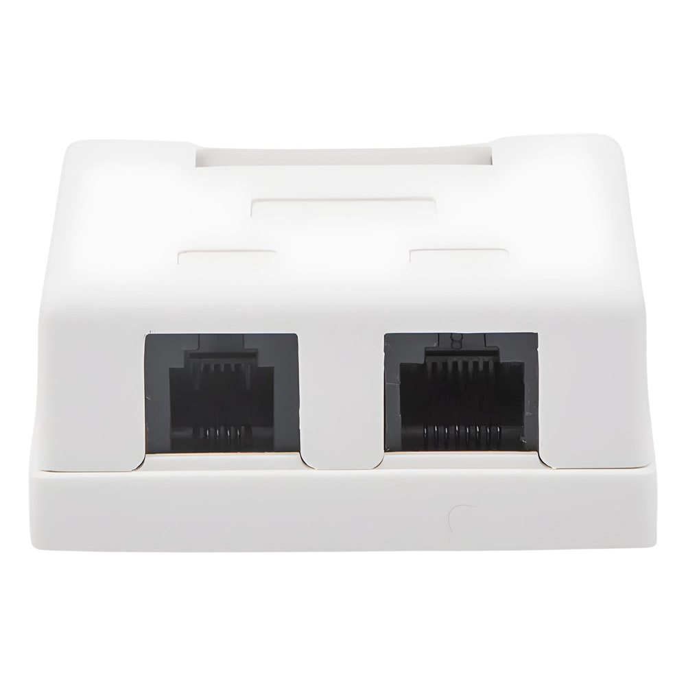Caja de Pared con Jack UTP Cat5e y Jack RJ11 Telefónico - Imagen 4