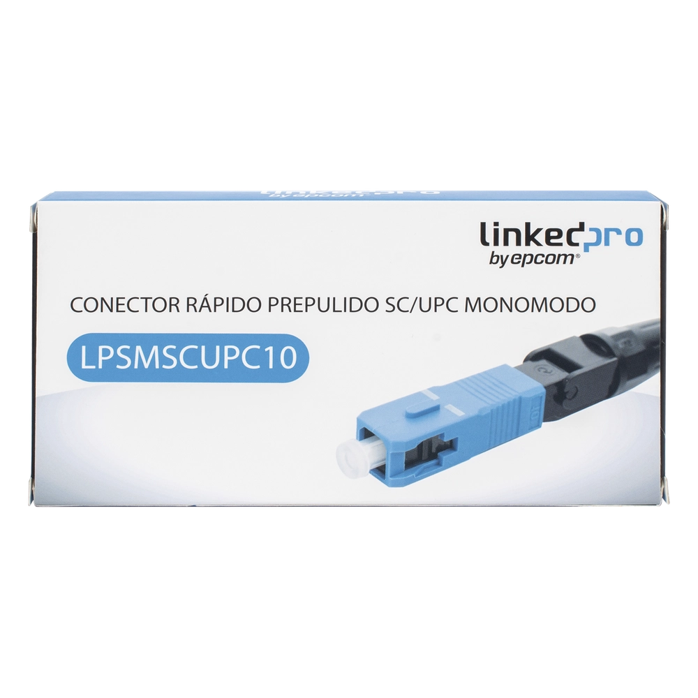 Conector de Fibra Óptica Pre-pulido Re-terminable Monomodo SC/UPC 900um, 2.0 mm, 3.0 mm (Paquete 10 Piezas) - Imagen 5