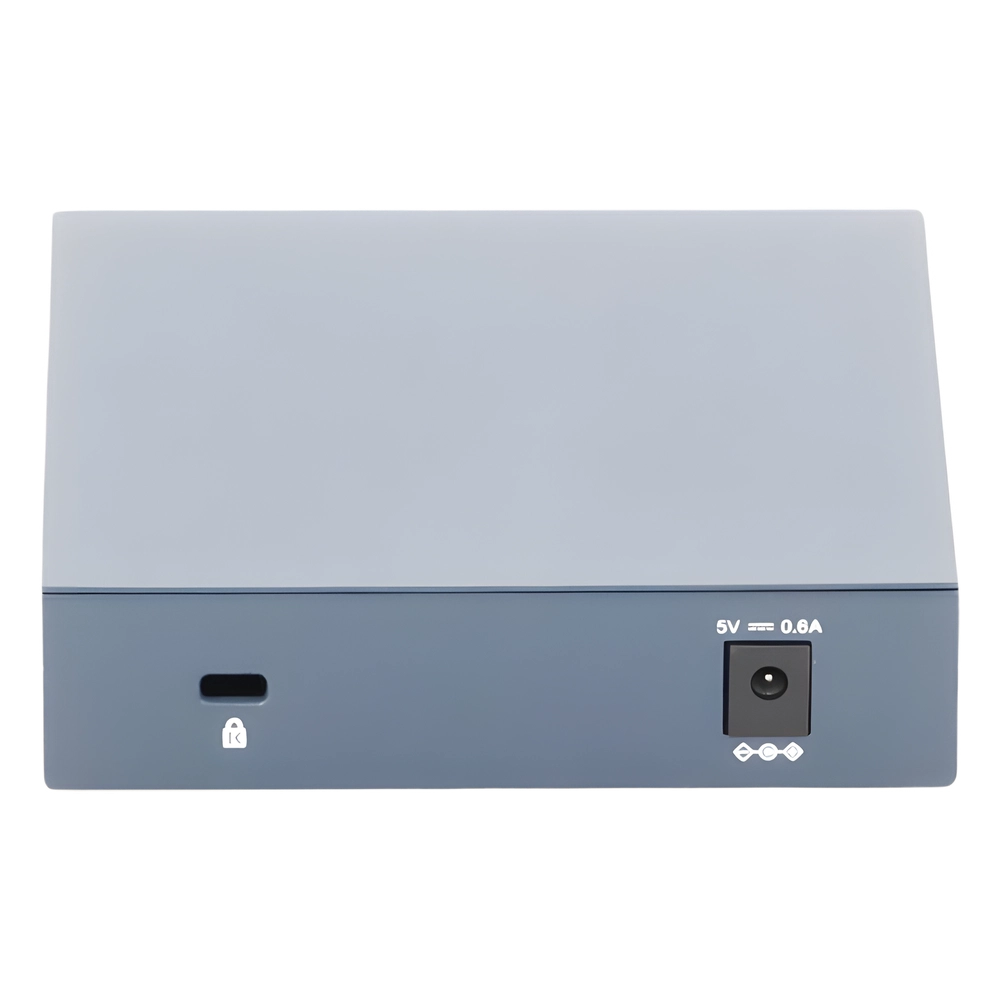 Switch de escritorio Gigabit de 5 puertos 10/100/1000Mbps, carcasa metálica - Imagen 4