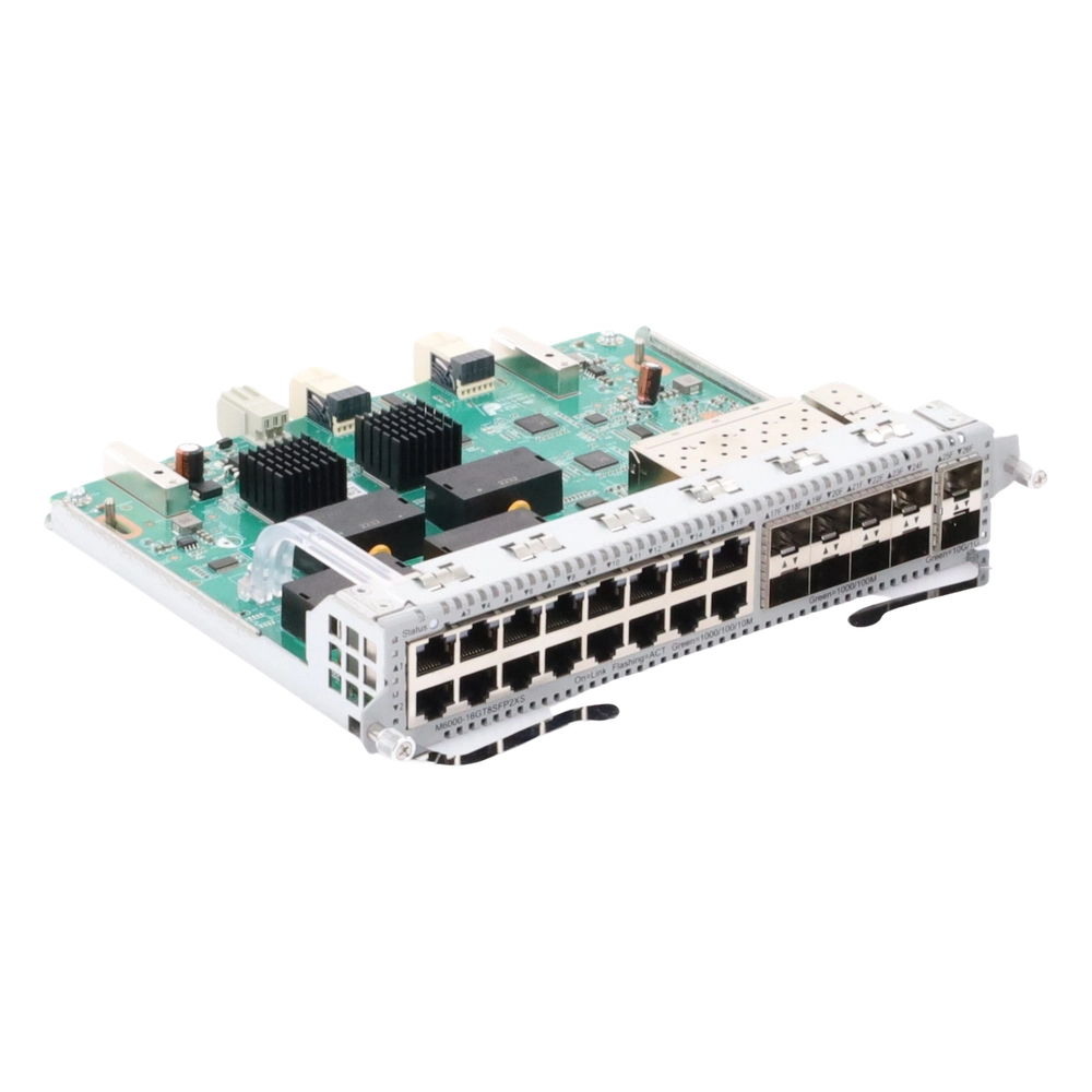 Tarjeta de Red con 16 puertos RJ45 1Gb, 8 puertos SFP 1Gb y 2 puertos SFP+ 10Gb para Chasis RG-NBS6002 - Imagen 3
