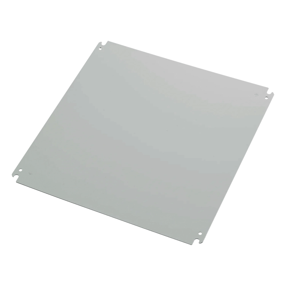 Gabinete de Uso Exterior MAS 400 x 300 x 155 mm (15.7 x 11.8 x 6.1 in) NEMA 4/12/13; IP66; IK10 de Acero Dulce 1.5 mm con Platina de Montaje Incluida Color Gris Claro - Imagen 2