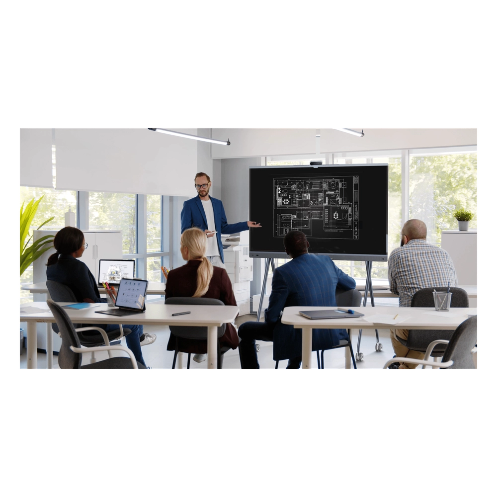Yealink MeetingBoard 65 Pro, Centro de Colaboración Inteligente con IA, 4K UHD, Android 13, Micrófonos Integrados y Cámara Ultra Gran Angular - Imagen 6
