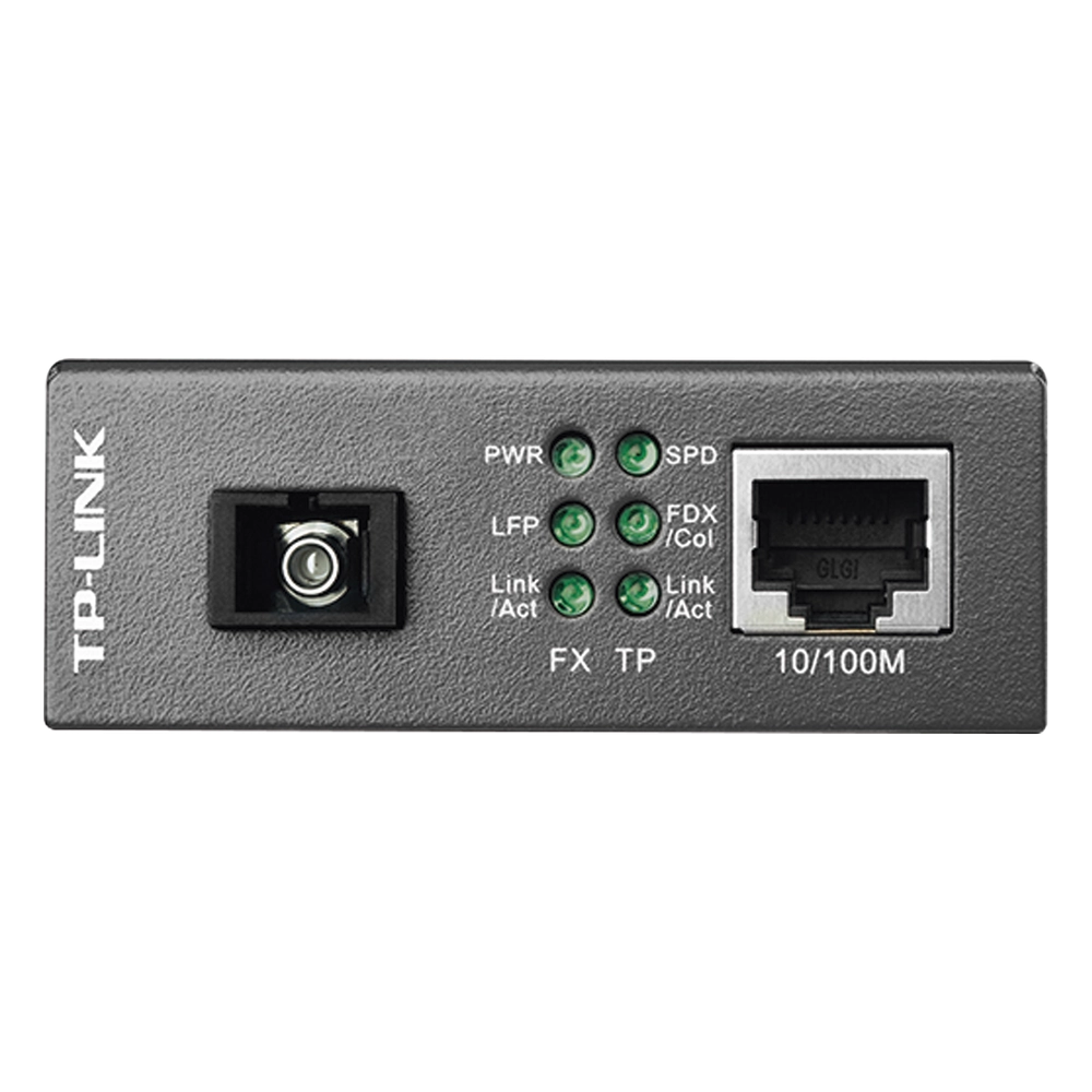 Convertidor Fibra Óptica WDM Monomodo / 1 puerto RJ45 10/100 Mbps / 1 puerto SC/UPC 100 Mbps / Hasta 20 Km / Para su Funcionamiento Requiere el Modelo MC111CS / Plug and Play - Imagen 2