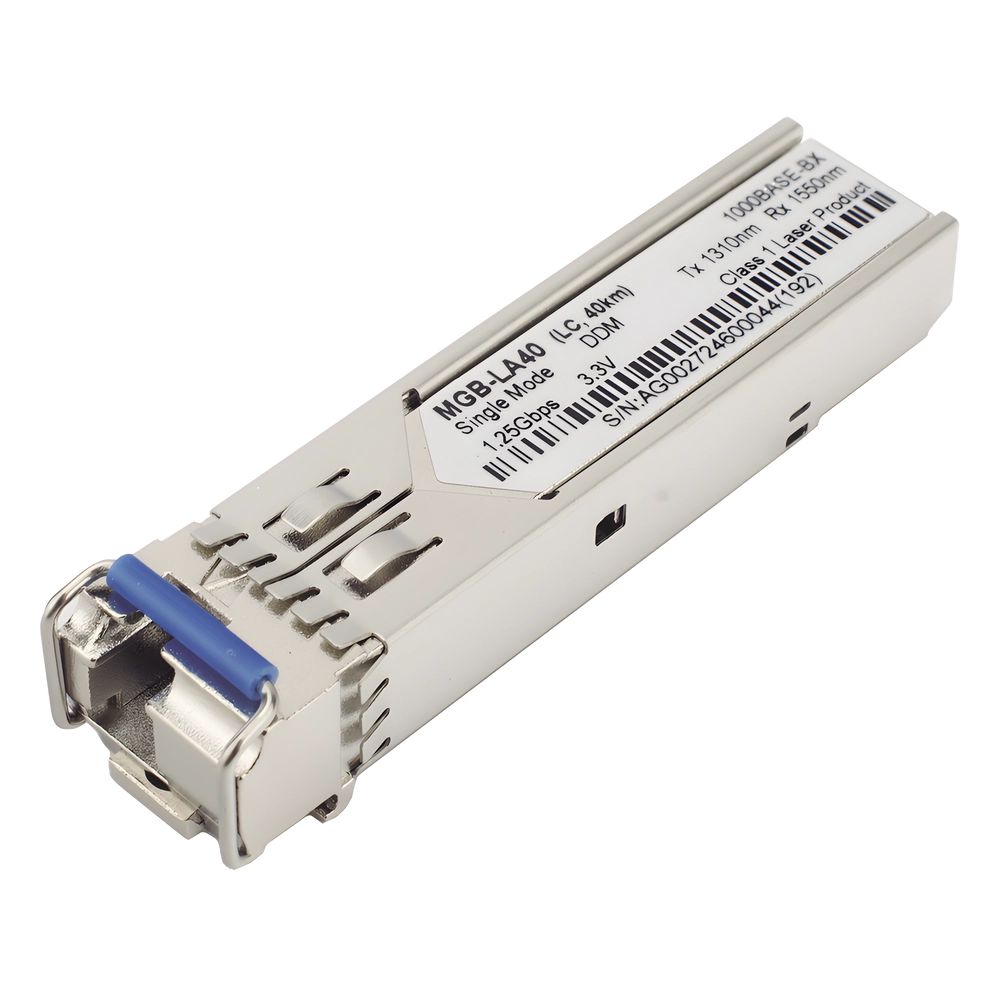 Transceptor mini-Gbic SFP 1G LC TX:1310nm RX:1550 para fibra Mono Modo 40 Km WDM, Requiere MGB-LB40 - Imagen 2