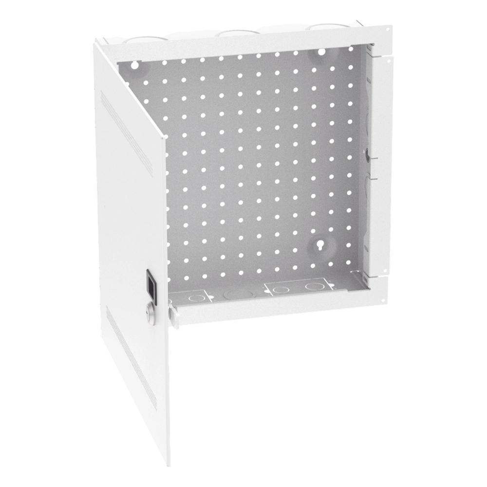 Gabinete Multipropósito de Montaje en Pared, de 14 in de Altura, Con Puerta Reversible, Fabricado en Acero, Color Blanco - Imagen 2