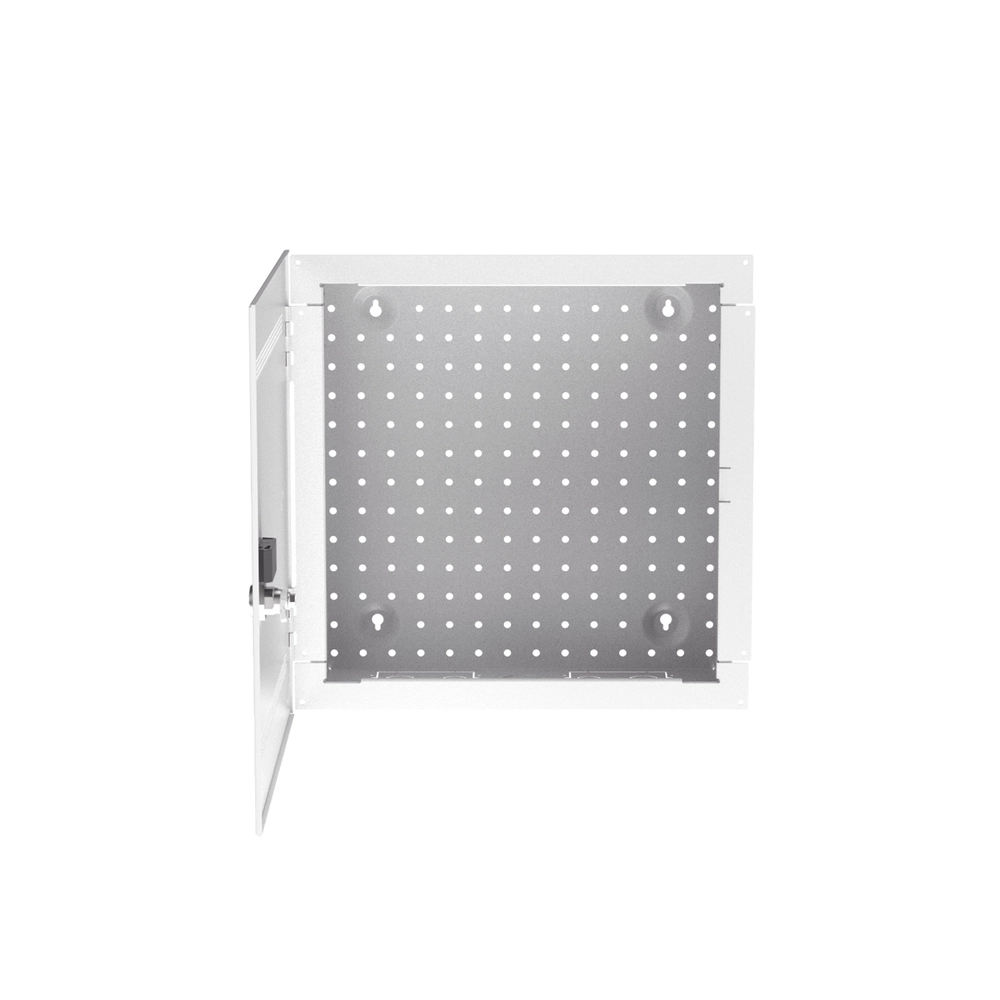 Gabinete Multipropósito de Montaje en Pared, de 14 in de Altura, Con Puerta Reversible, Fabricado en Acero, Color Blanco - Imagen 3