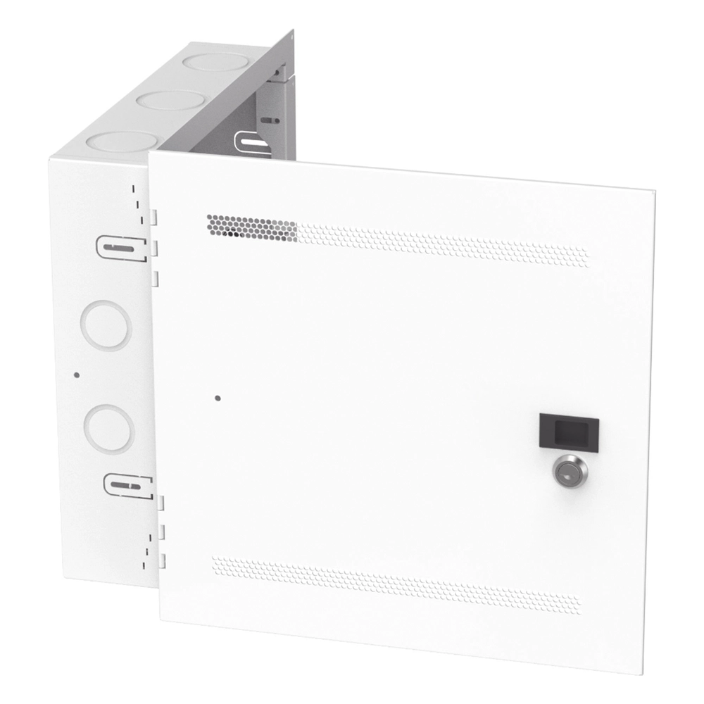 Gabinete Multipropósito de Montaje en Pared, de 14 in de Altura, Con Puerta Reversible, Fabricado en Acero, Color Blanco - Imagen 4