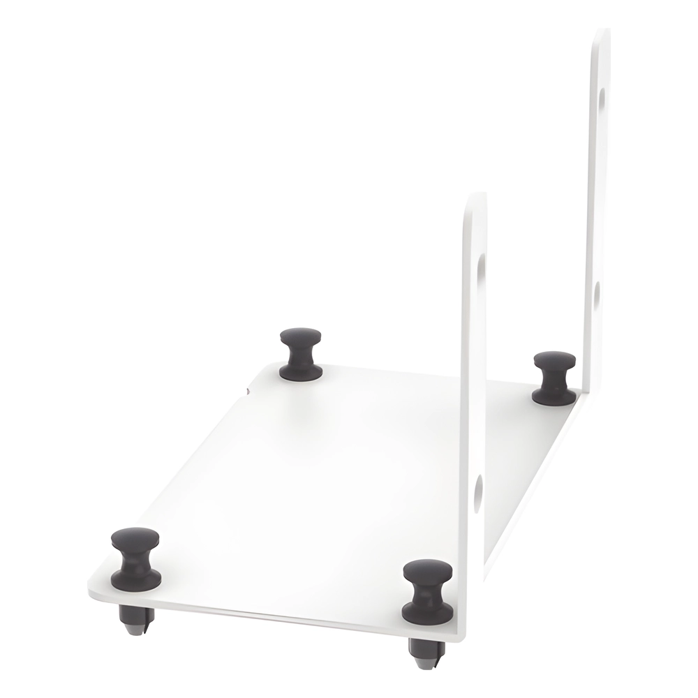 Soporte Para 2 Adaptadores de Fibra Óptica Opticom®, Para Uso con Gabinetes Multipropósito, de Instalación a Presión, Color Blanco - Imagen 2