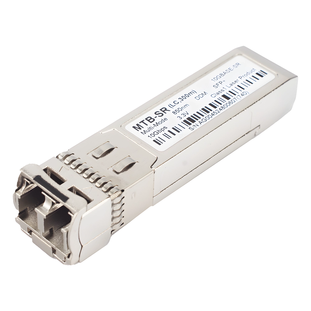 Transceptor mini-GBIC SFP+ 10G LC Duplex para fibra multimodo 300 m