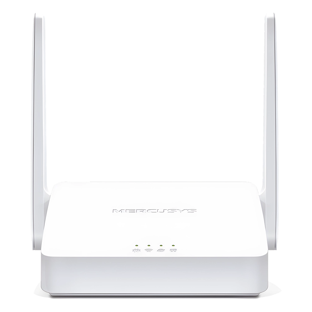 Router Inalámbrico N / 2.4 GHz de 300 Mbps / 1 Puerto WAN 10/100 Mbps / 2 Puertos LAN 10/100 Mbps / 2 antenas de 5 dBi / Compatible con IPV6 e IPTV