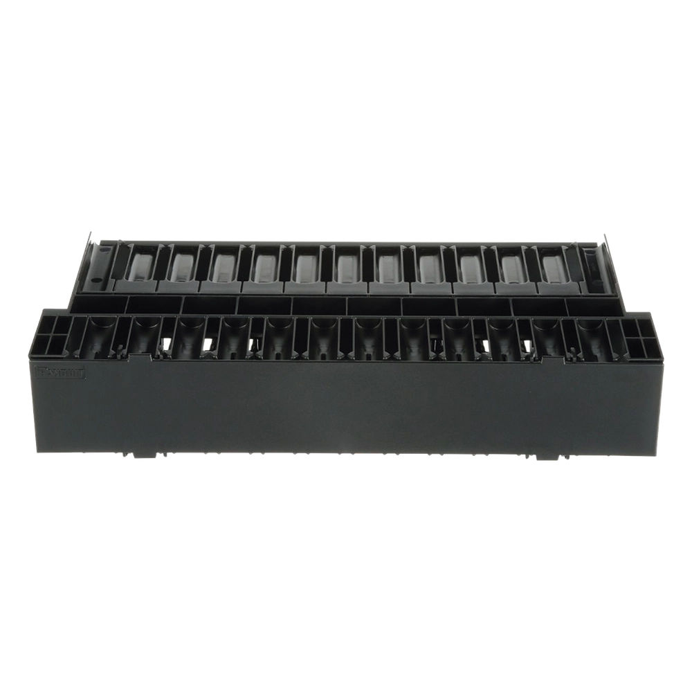 Organizador de Cables Horizontal NetManager, Doble (Frontal y Posterior), Para Rack de 19in, 2UR - Imagen 3