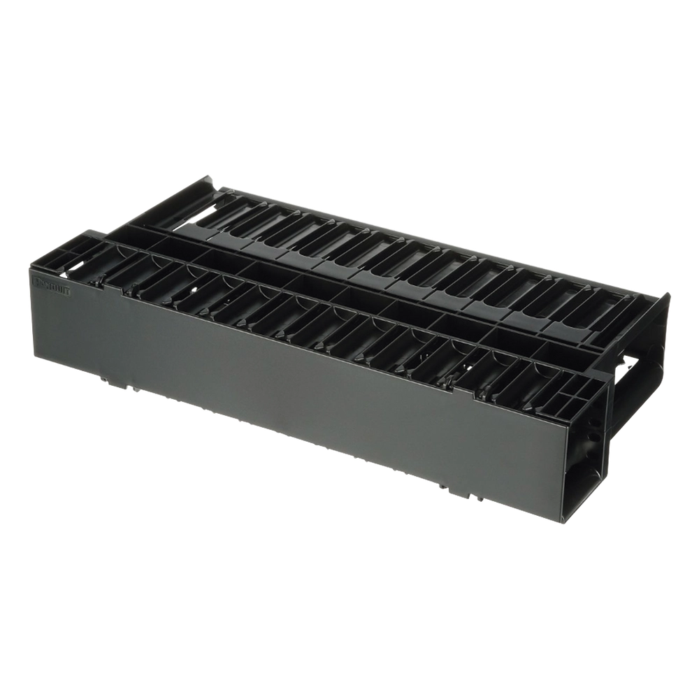 Organizador de Cables Horizontal NetManager, Doble (Frontal y Posterior), Para Rack de 19in, 2UR - Imagen 4